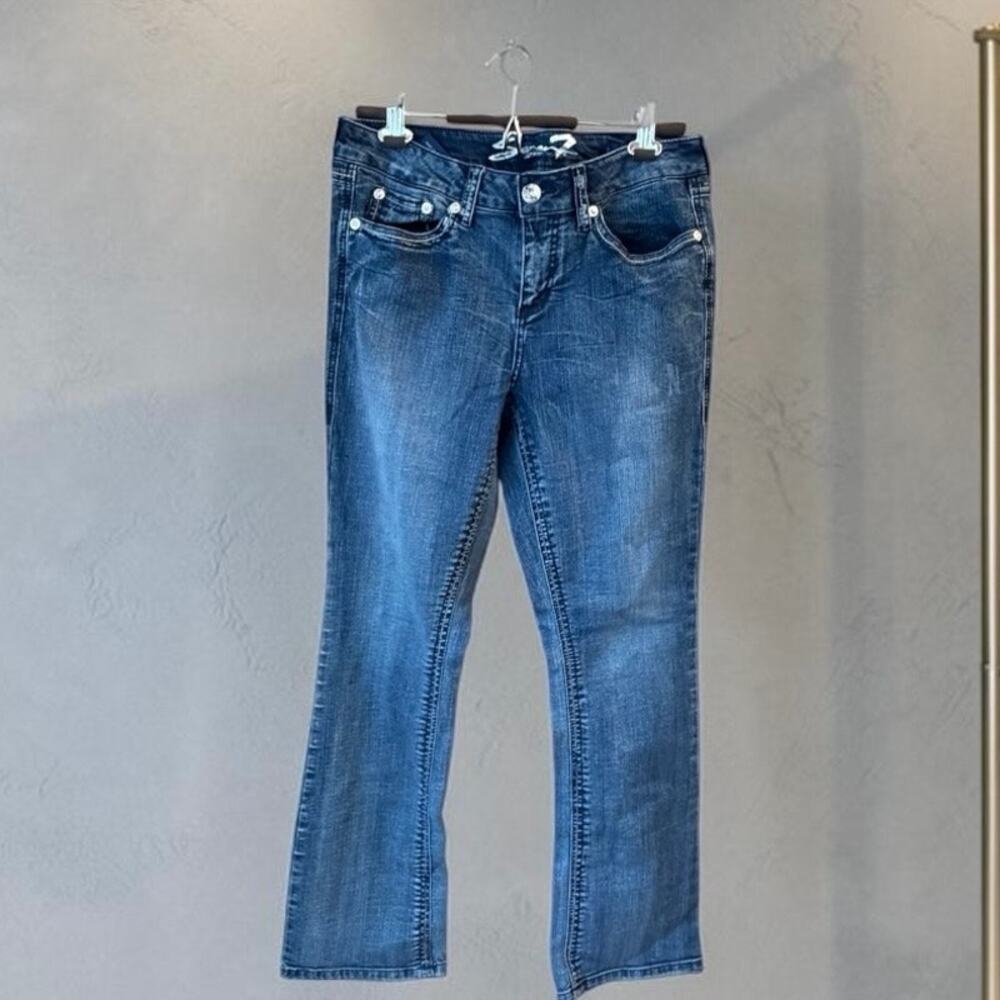 Seven7  Jeans slim boot cut size 12
